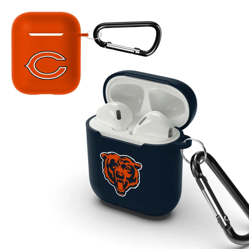 2 pack chicago bears airpod cases official nfl gear scaled