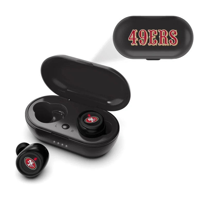 49ers true wireless earbuds v2 nfl edition scaled