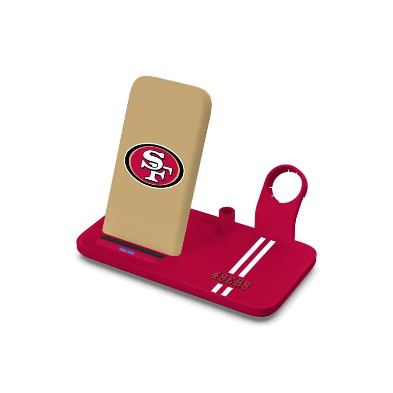 49ers wireless charger stand nfc