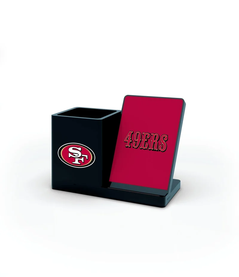 49ers wireless charging pen cup nfl official scaled