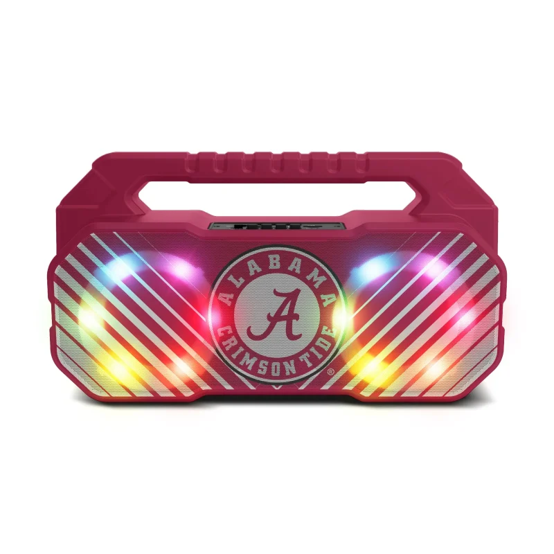 alabama crimson tide bluetooth boombox speaker with fm radio scaled