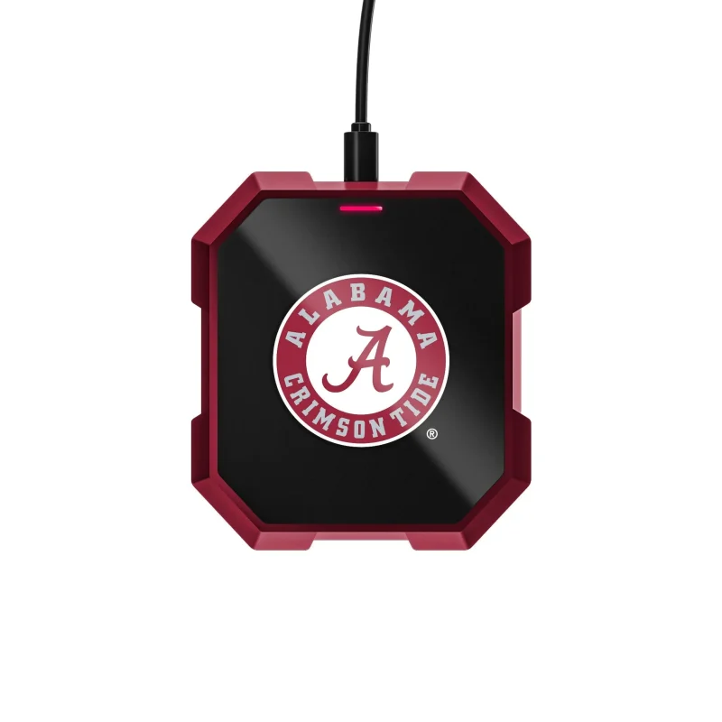 alabama crimson tide wireless charger pad