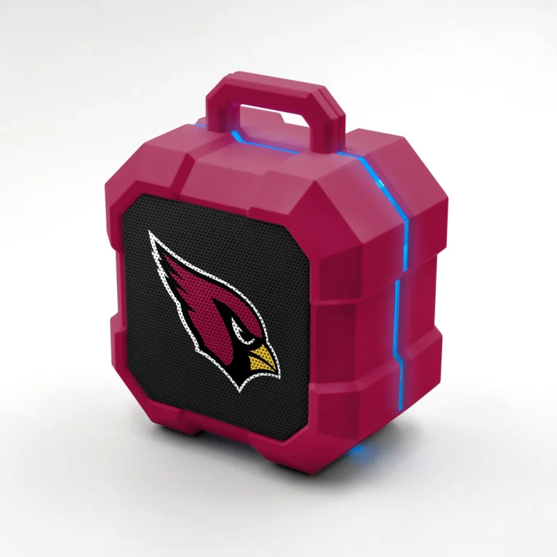 arizona cardinals nfl led bluetooth speaker