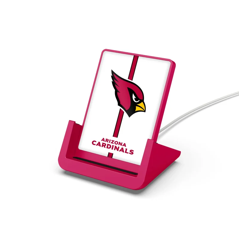 arizona cardinals wireless charging stand nfl edition