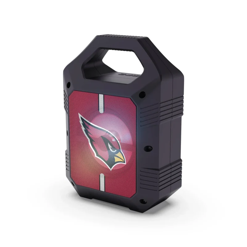 arizona cardinals xl bluetooth speaker shockbox edition