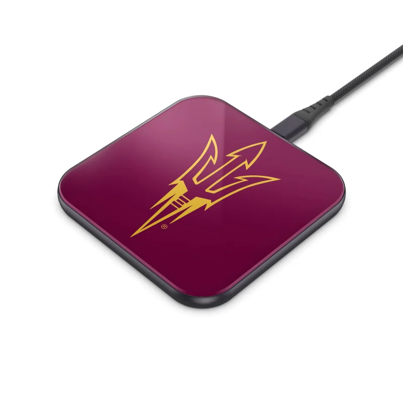 arizona state sun devils wireless charger pad 1