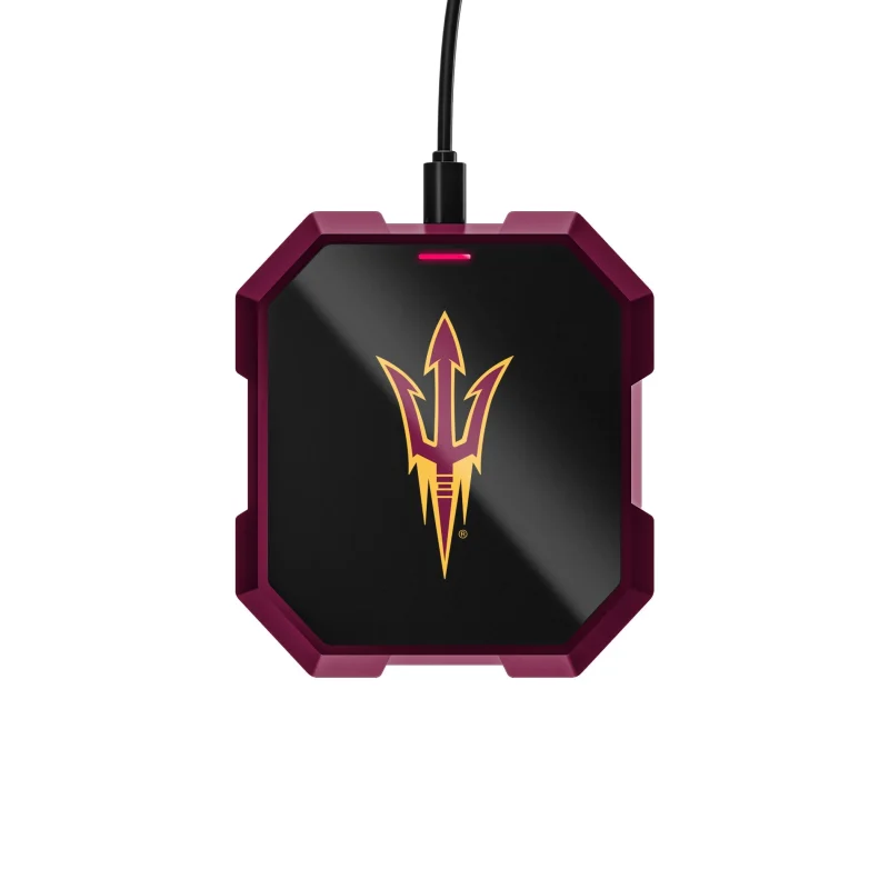 arizona state sun devils wireless charger pad