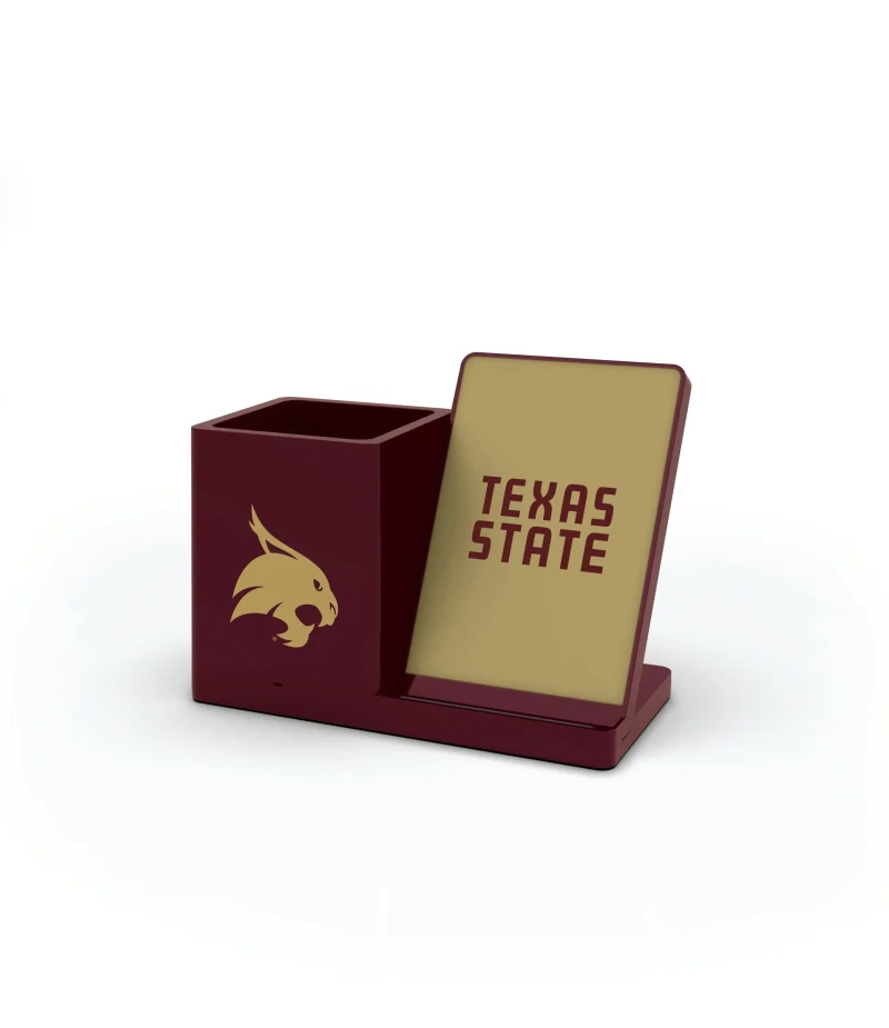 arkansas razorbacks wireless charging pen holder scaled