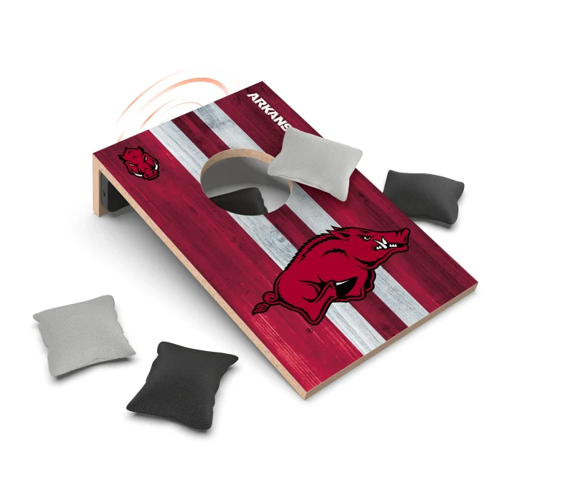 arkansas razorbacks wireless cornhole speaker scaled