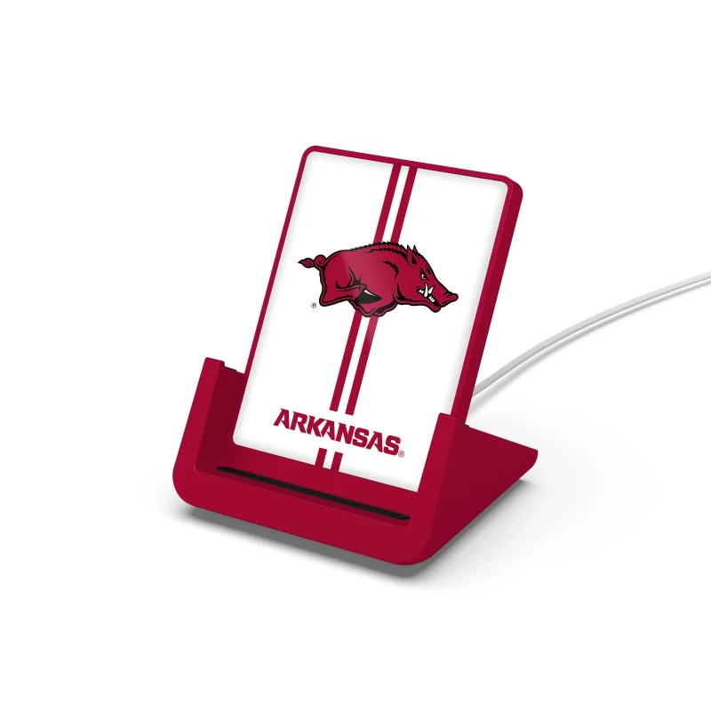 arkansas razorbacks wireless desktop charger