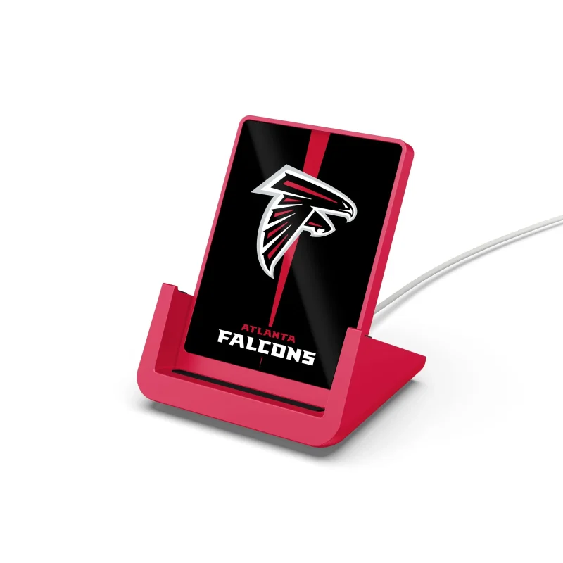 atlanta falcons nfl wireless charging stand