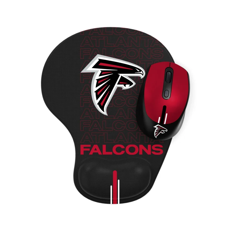 atlanta falcons nfl wireless mouse mousepad set scaled