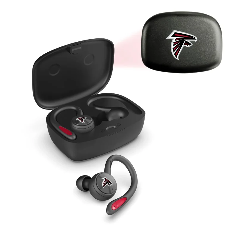 atlanta falcons true wireless earbuds nfl bluetooth