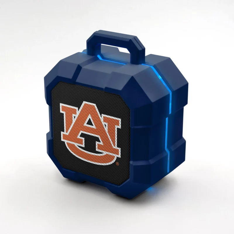 auburn tigers led bluetooth speaker shockbox edition