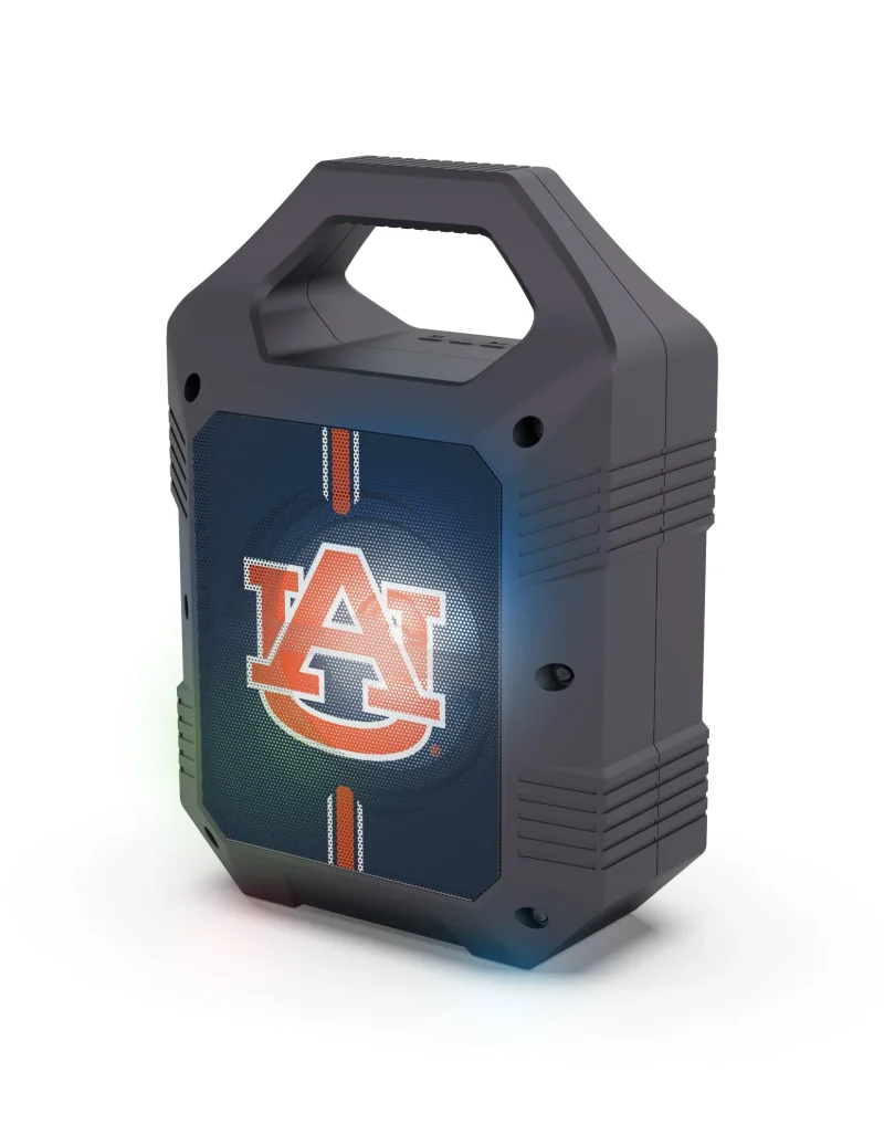 auburn tigers xl bluetooth led speaker wireless sound