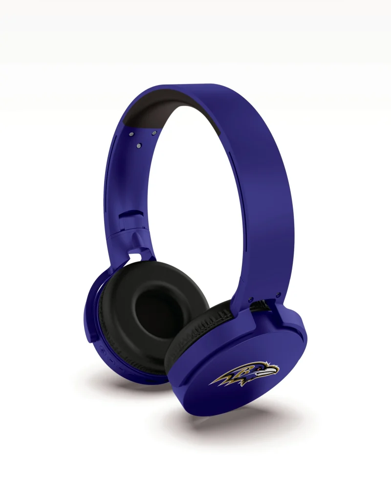 baltimore ravens bluetooth wireless headphones scaled