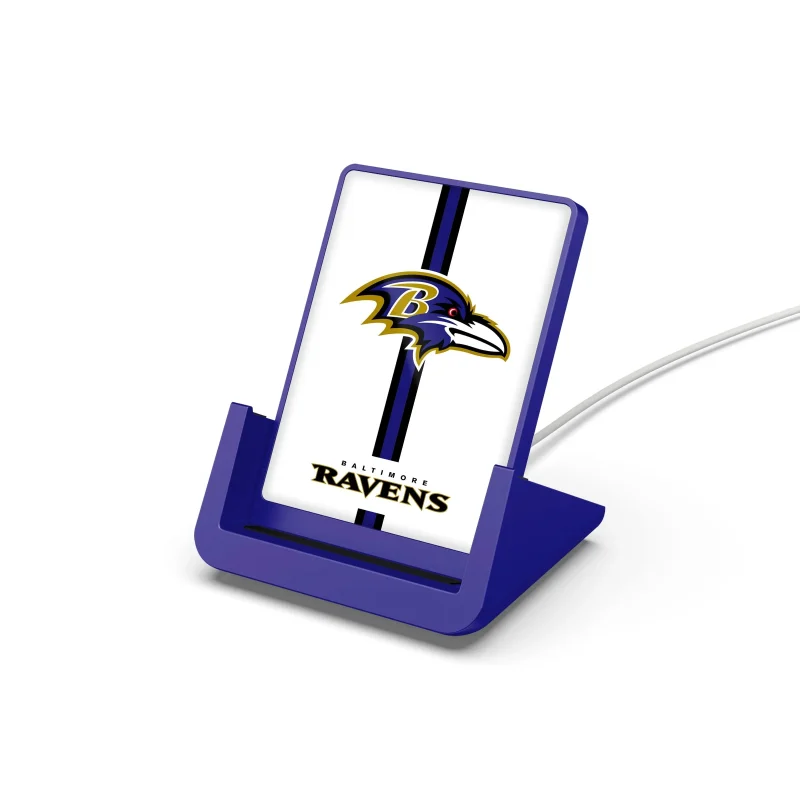 baltimore ravens nfl wireless charging stand