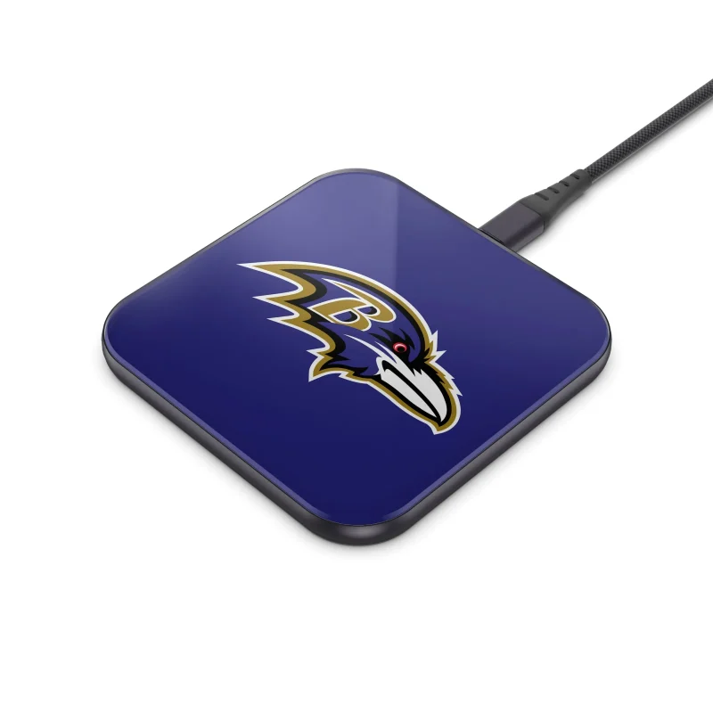 baltimore ravens wireless charger pad