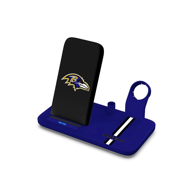 baltimore ravens wireless charging pad nfl edition