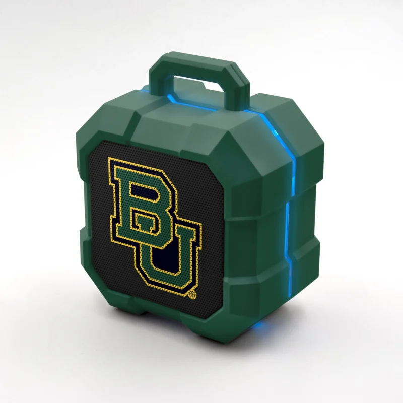 baylor bears led bluetooth speaker shockbox edition