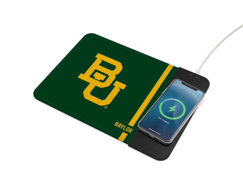 baylor bears wireless charging pad mouse mat scaled