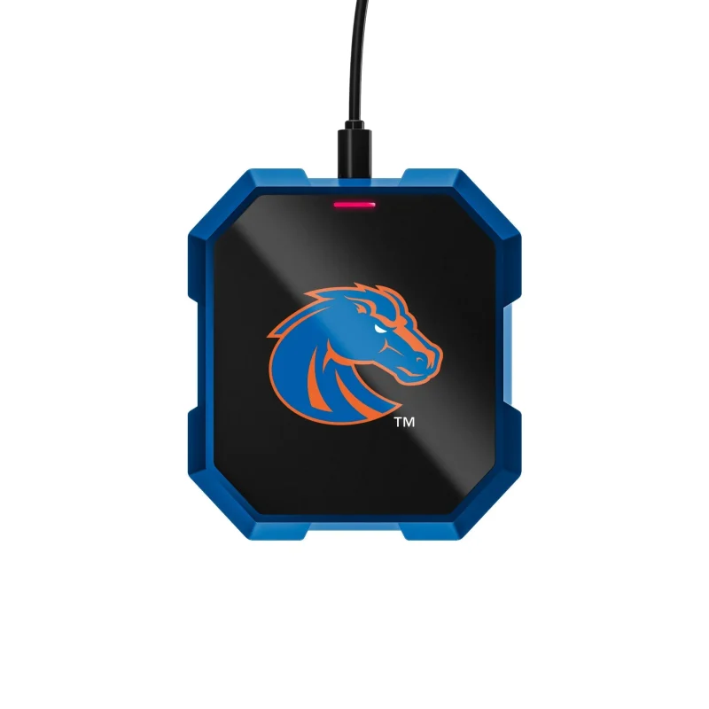 boise state broncos wireless charger pad