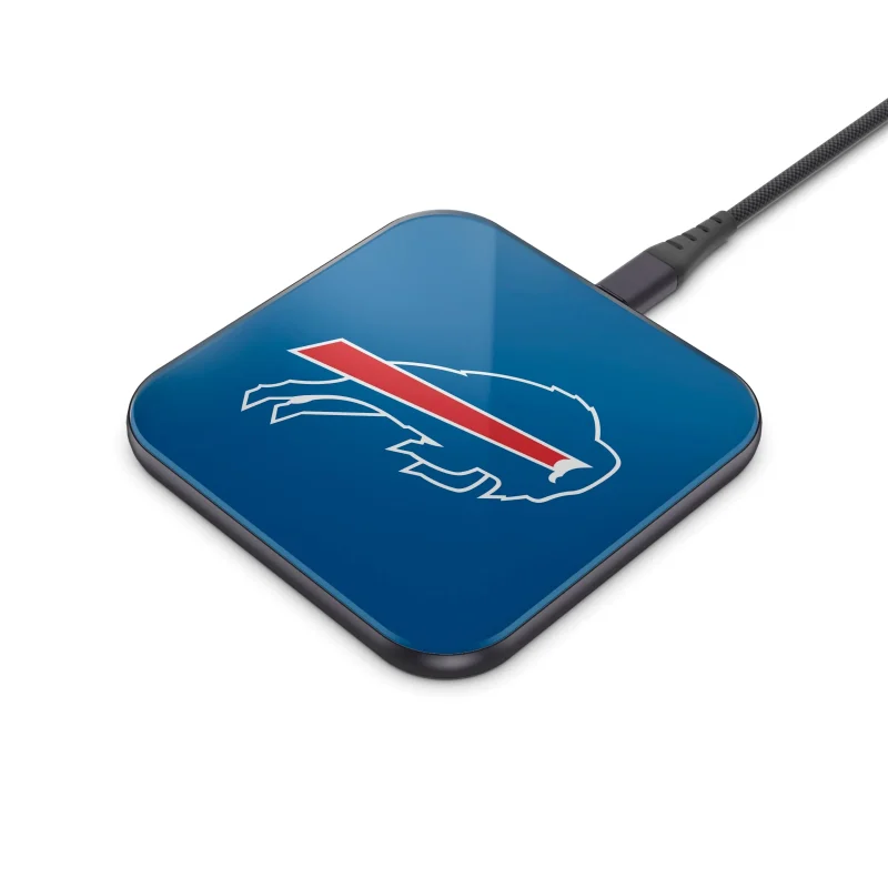 buffalo bills wireless charger pad nfl licensed