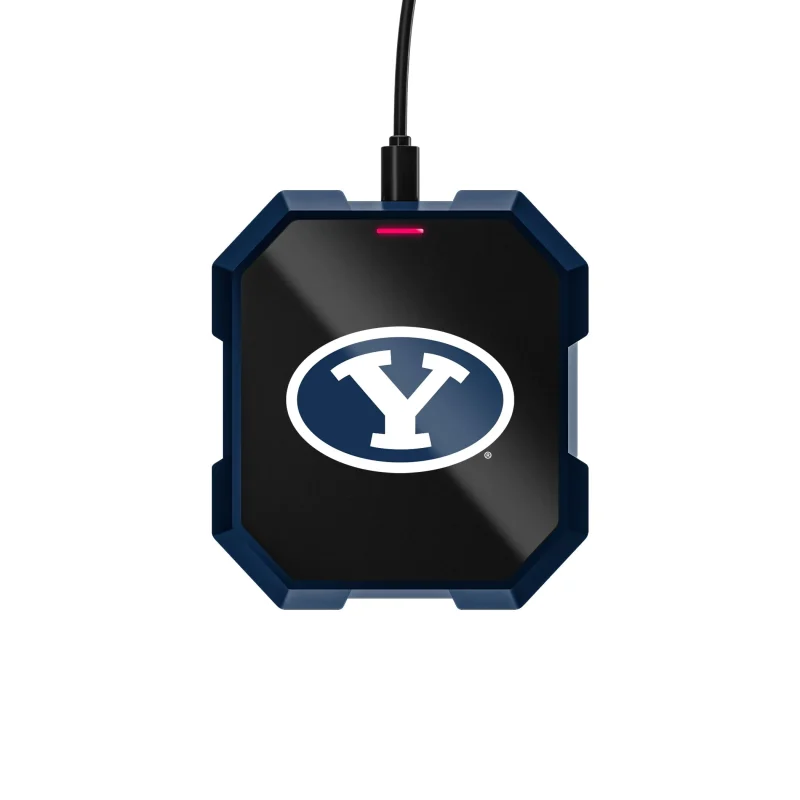 byu cougars wireless charger pad