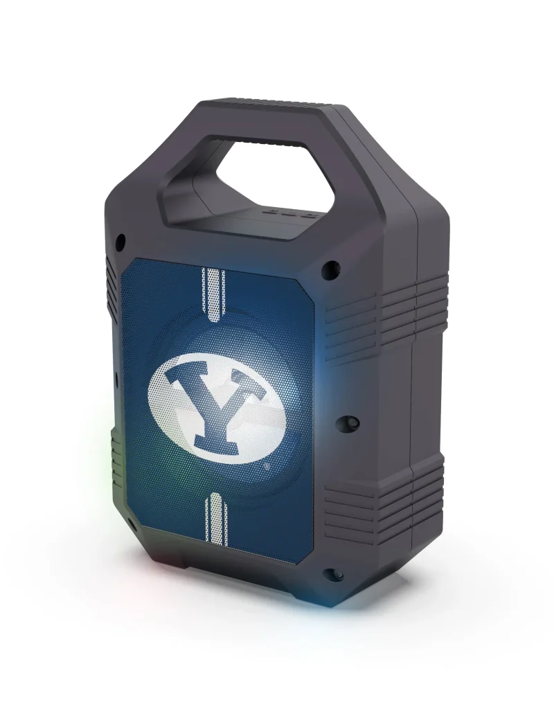 byu cougars xl bluetooth speaker with led lights