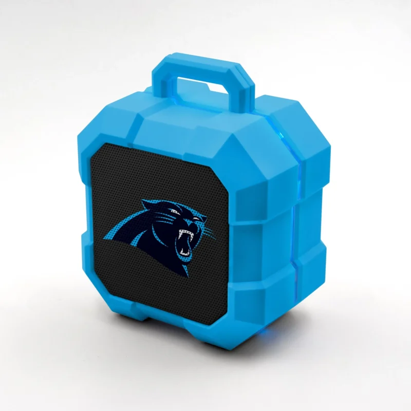 carolina panthers nfl led bluetooth speaker