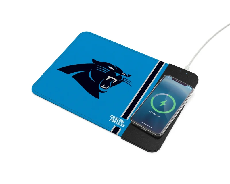 carolina panthers wireless charging mousepad scaled