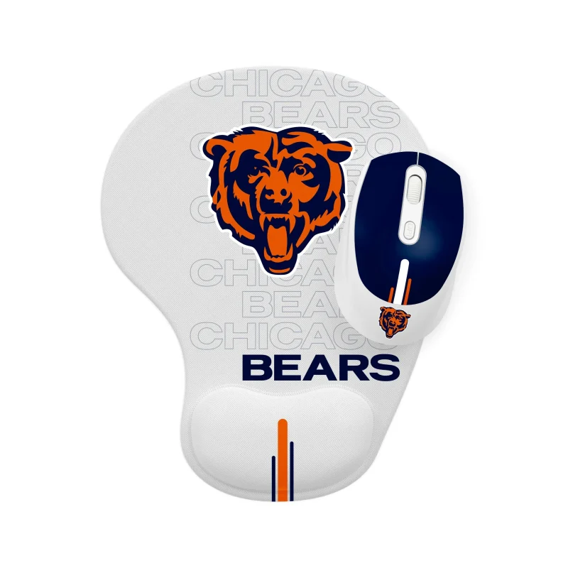 chicago bears nfl mouse mousepad combo scaled