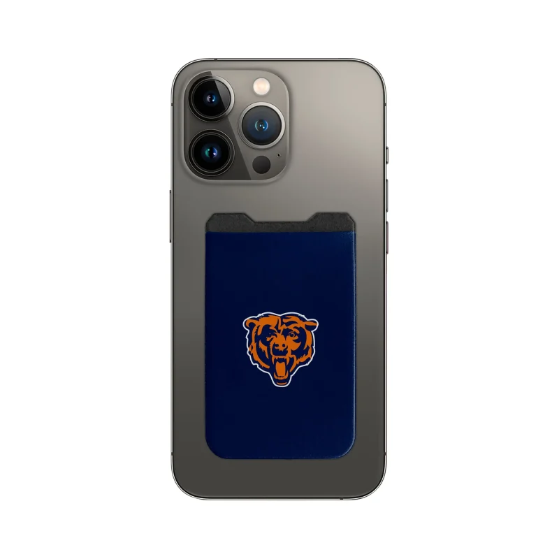 chicago bears nfl phone wallet with elastic strap scaled