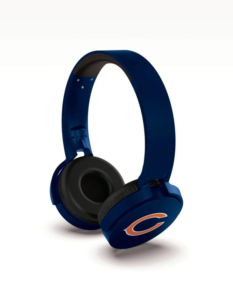 chicago bears wireless bluetooth headphones scaled