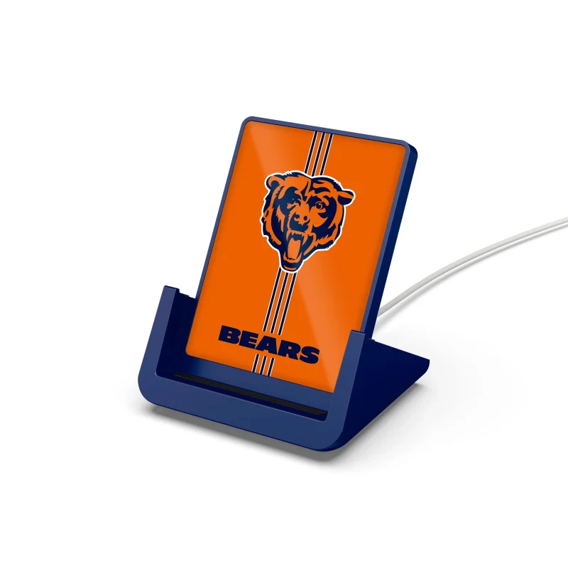 chicago bears wireless charging stand