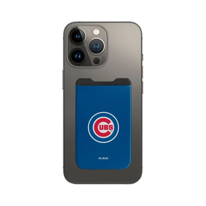 chicago cubs elastic phone wallet mlb official scaled