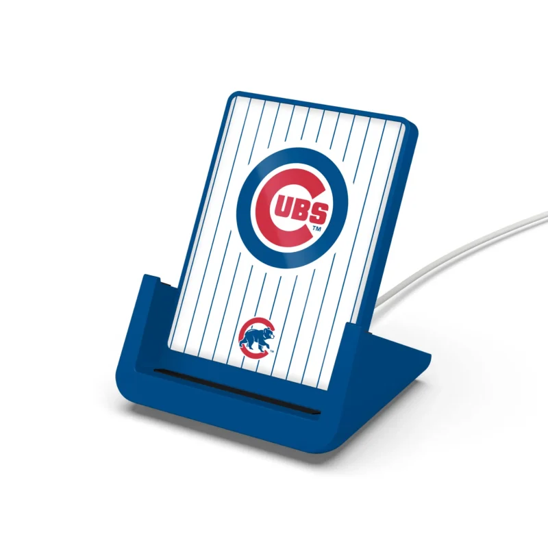 chicago cubs wireless charging stand mlb official