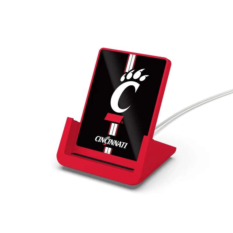 cincinnati bearcats wireless charger desktop edition