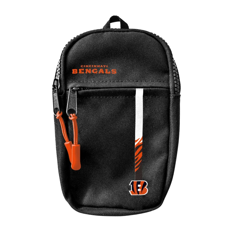 cincinnati bengals crossbody tech bag nfl team gear scaled