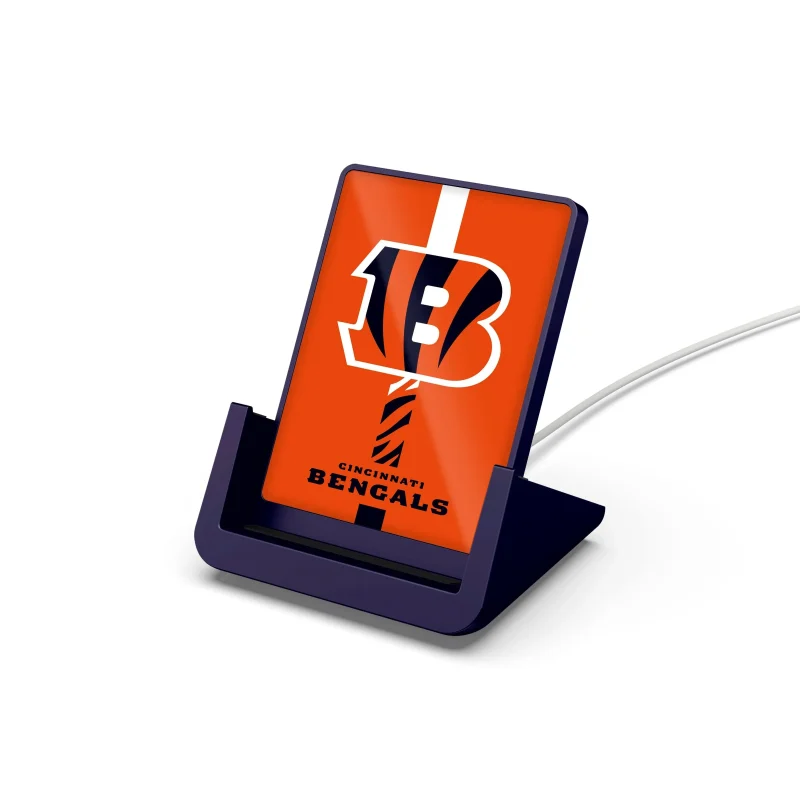 cincinnati bengals nfl wireless charger stand