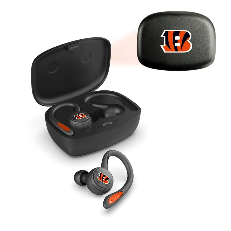 cincinnati bengals true wireless earbuds nfl bluetooth