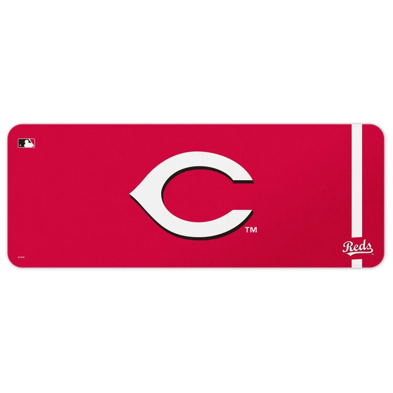 cincinnati reds mlb desk mat team stripe design scaled