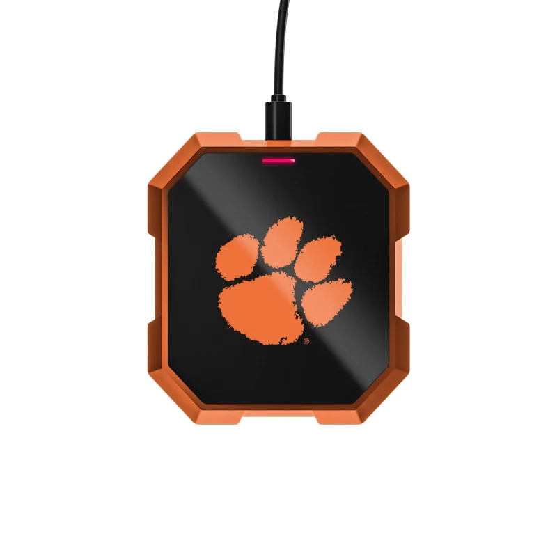 clemson tigers wireless charger pad