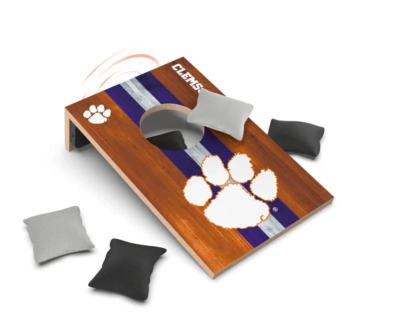 clemson tigers wireless cornhole speaker scaled