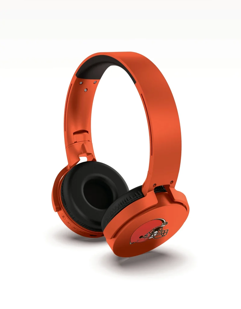 cleveland browns nfl wireless bluetooth headphones scaled