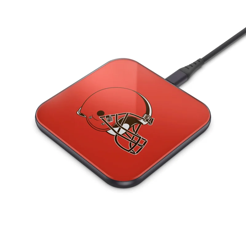 cleveland browns nfl wireless charger