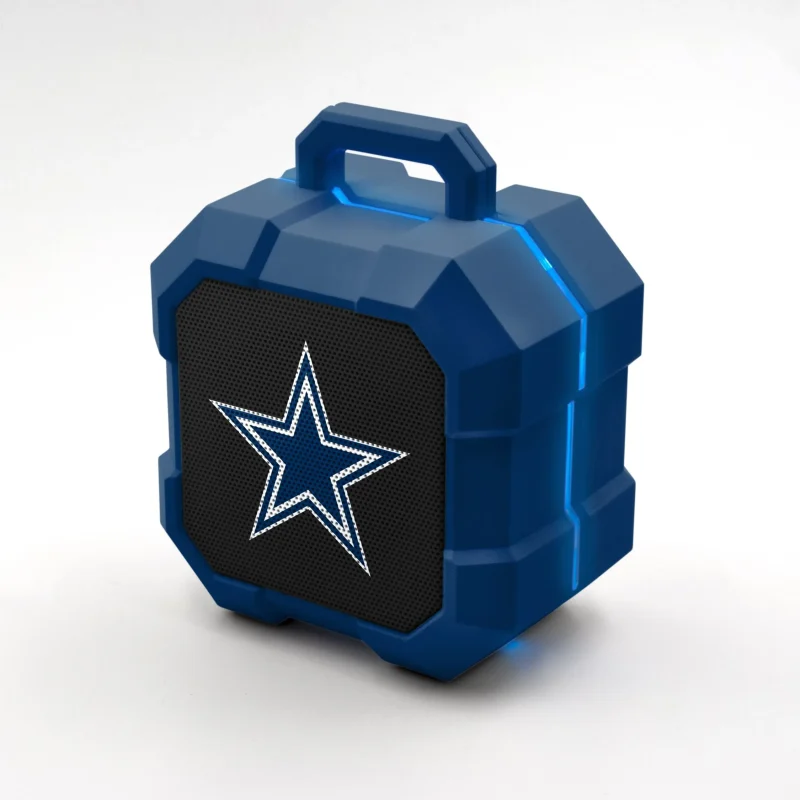 dallas cowboys led bluetooth speaker