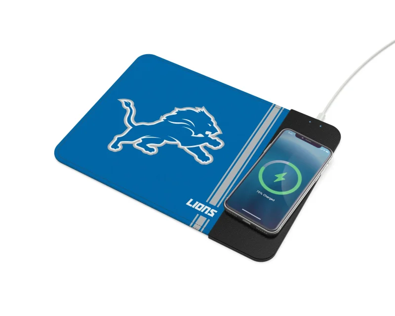 detroit lions nfl wireless charging pad scaled