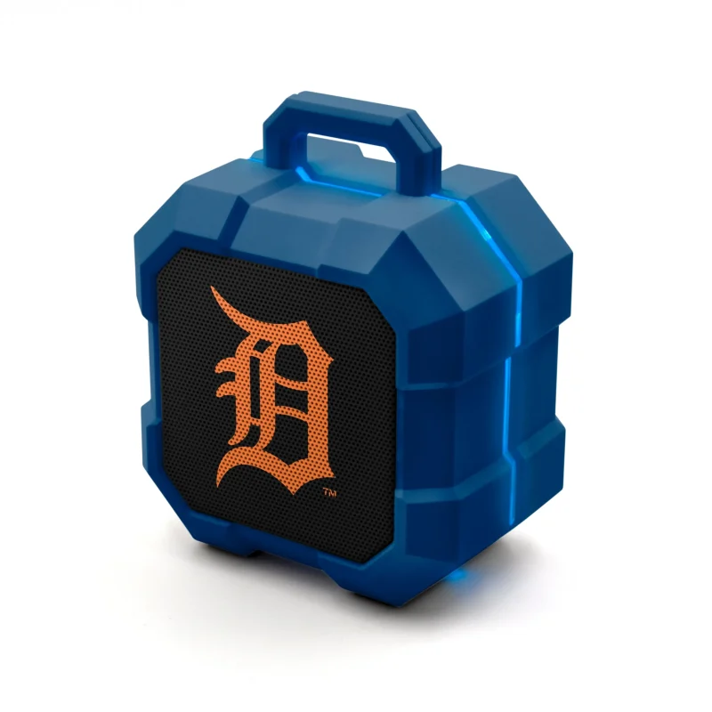 detroit tigers mlb bluetooth led speaker