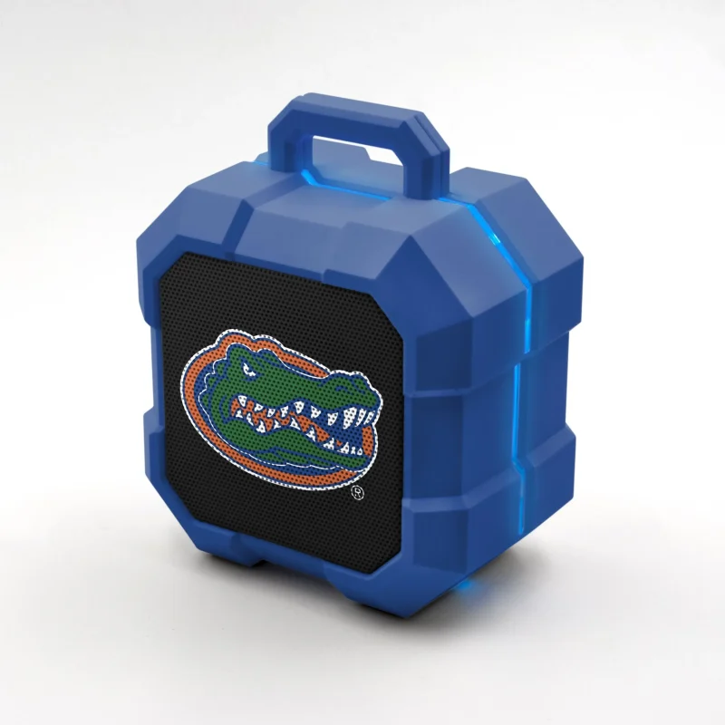 florida gators led bluetooth speaker shockbox edition